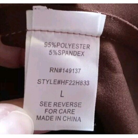 Hyfve Shacket Size L Feeling Of Fall Colorblock Snap closure Pockets - Picture 5 of 6